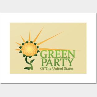 Green Party Logo Design Posters and Art